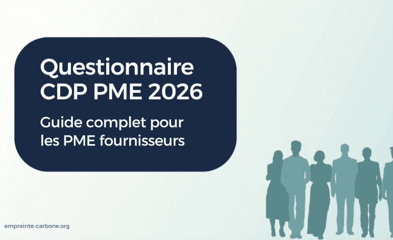 CDP questionnaire PME 2026: guide pratique étape par étape
